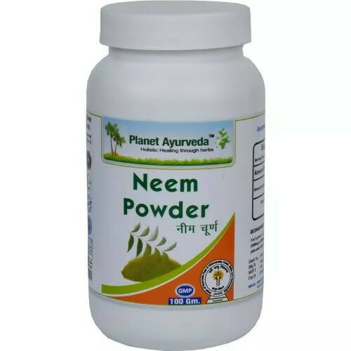 Planet Ayurveda Neem Powder - 100g | Natural Herbal Supplement for Skin, Blood, & Liver Health image 2