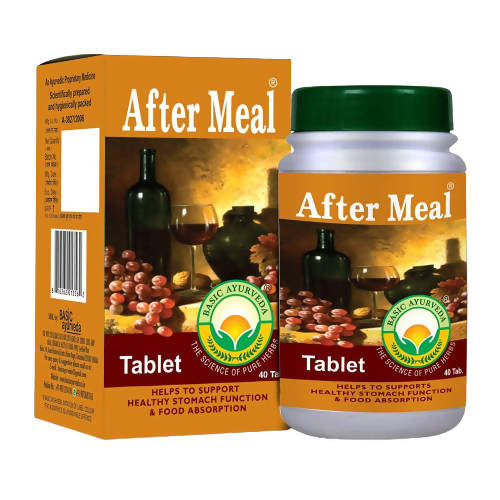 Basic Ayurveda After Meal Tablet - 40 Tablets image 1