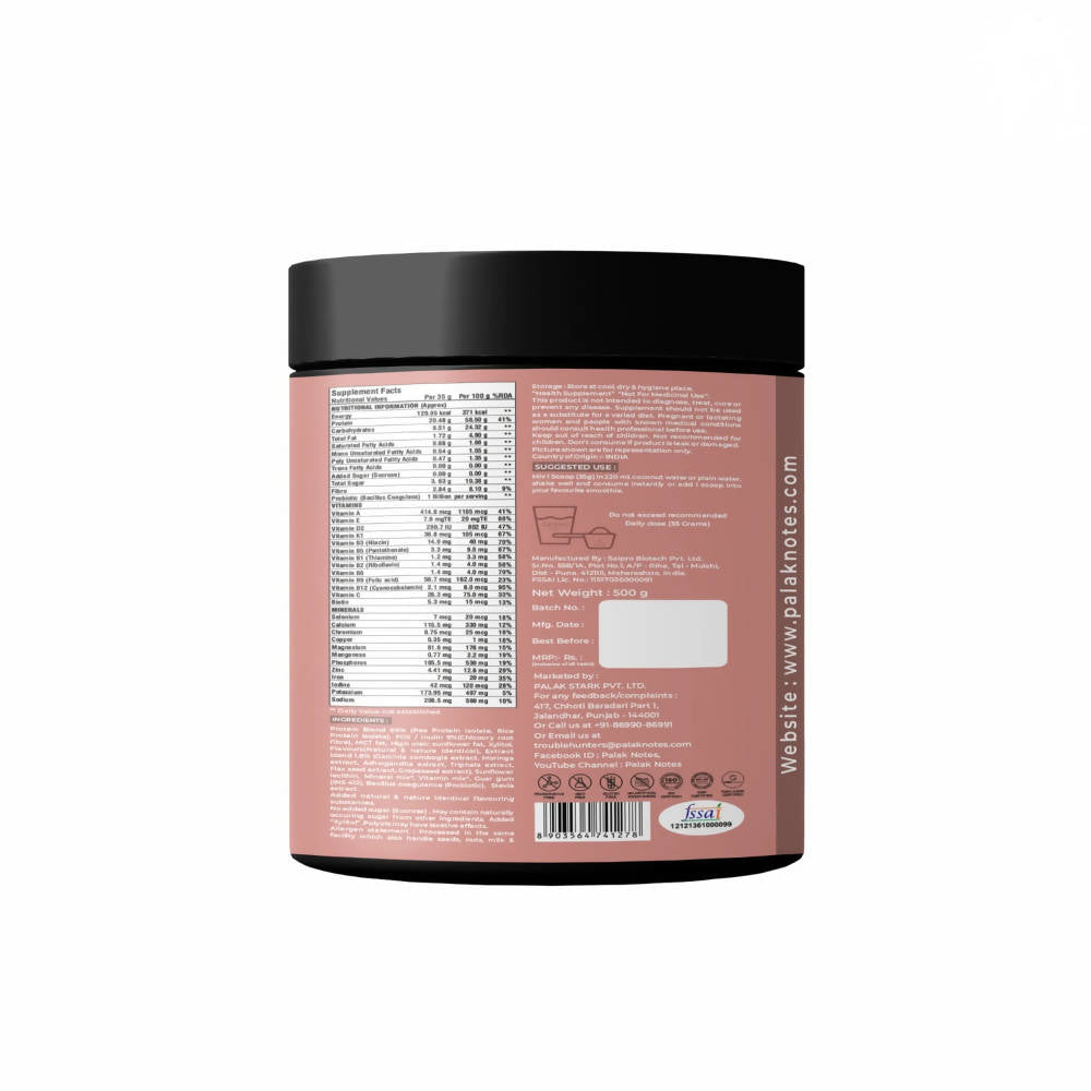 Palak Notes Shapeme Up Plant Protein Powder image 2