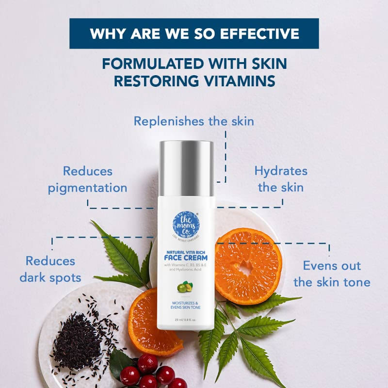 The Moms Co Natural Vita Rich Face Cream image 2