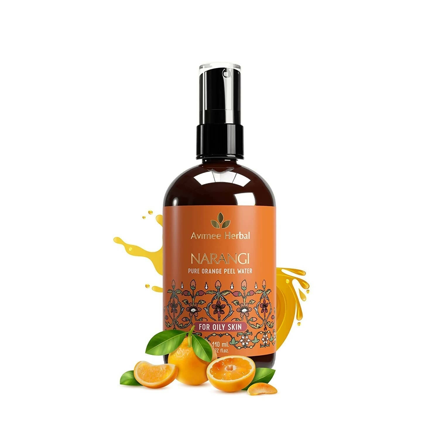 Avimee Herbal Narangi Pure Orange Peel Water For Oily Skin image 1