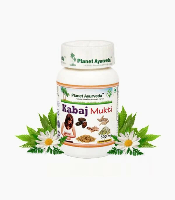 Planet Ayurveda Kabaj Mukti Capsules - 60 tabs image 2
