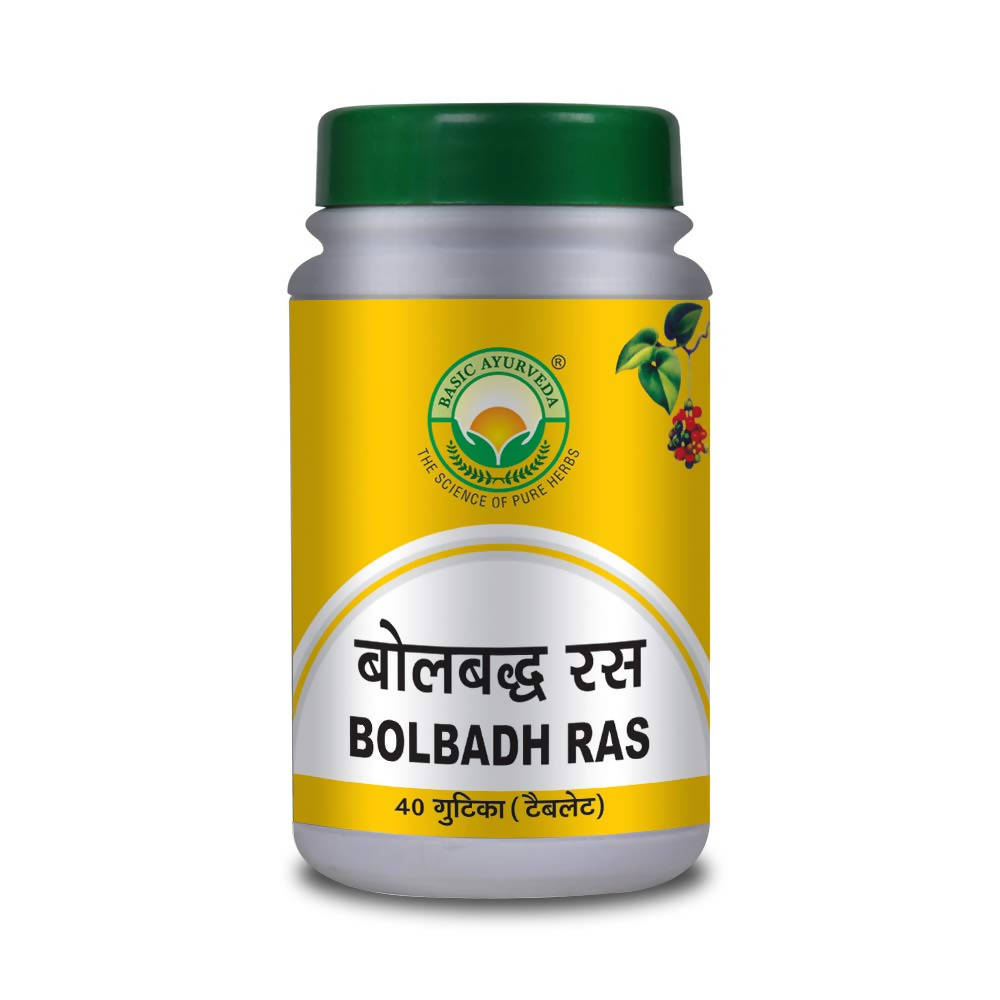 Basic Ayurveda Bolbadh Ras Tablet - 40 Tablests image 3