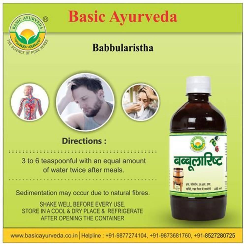 Basic Ayurveda Babbularistha - 450 ml image 2