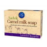 Aadvik Camel Milk Soap - Lavender & Jojoba Essential Oil image 1