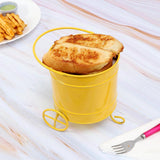 Yellow Round Snacks Platter image 1