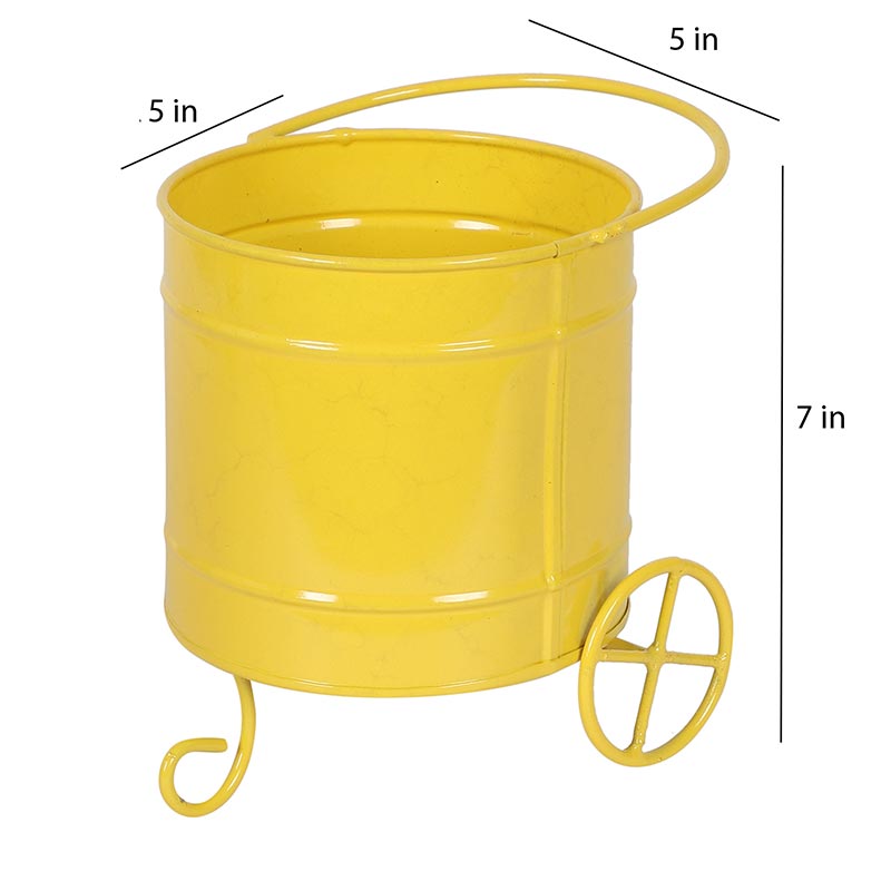 Yellow Round Snacks Platter image 6
