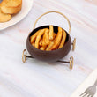 Round Bowl Snacks Platter With Wheels image 1