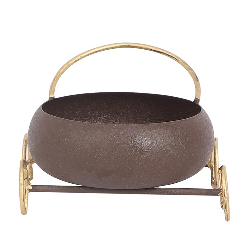 Round Bowl Snacks Platter With Wheels image 2