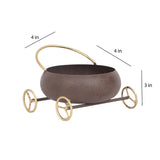 Round Bowl Snacks Platter With Wheels image 3