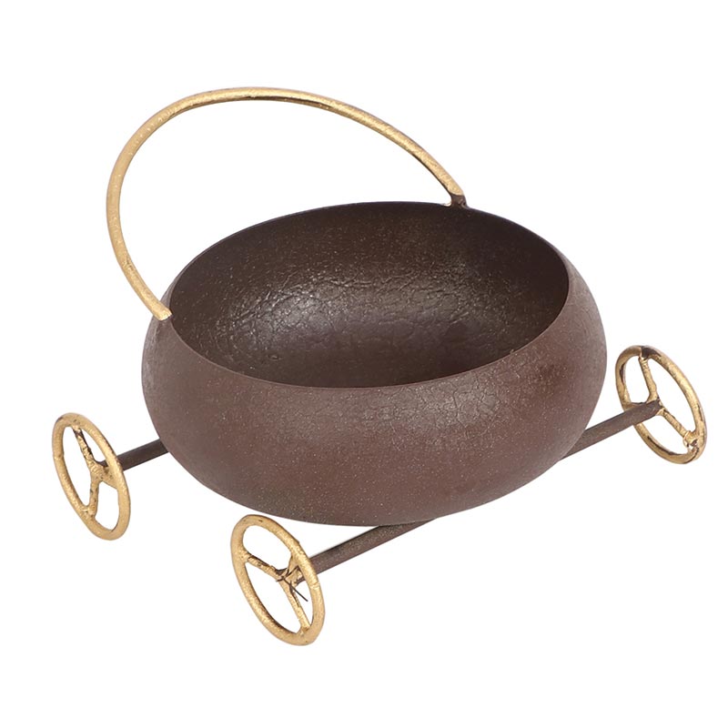 Round Bowl Snacks Platter With Wheels image 5