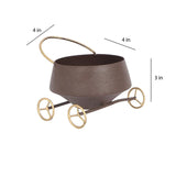 Wine Bowl Snacks Platter With Wheels image 3