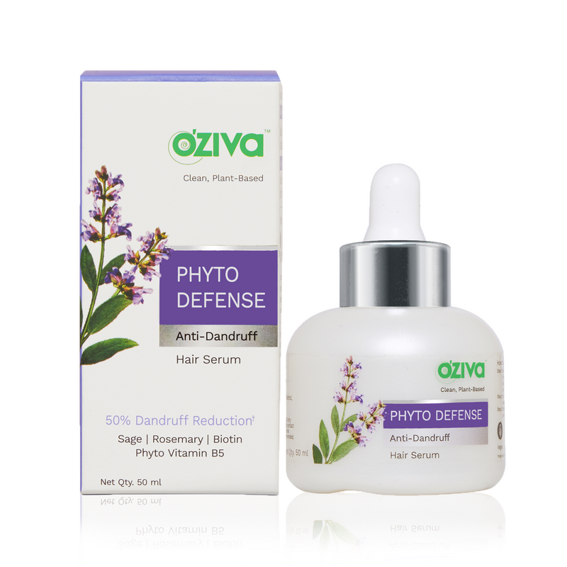 OZiva Phyto Defense Anti-Dandruff Hair Serum image 1