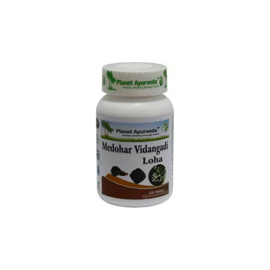 Planet Ayurveda Medohar Vidangadi Loha Tablets - 120 tabs image 1
