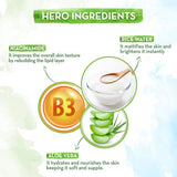Mamaearth Rice Oil-Free Face Moisturizer With Rice Water & Niacinamide - 80 gms image 2