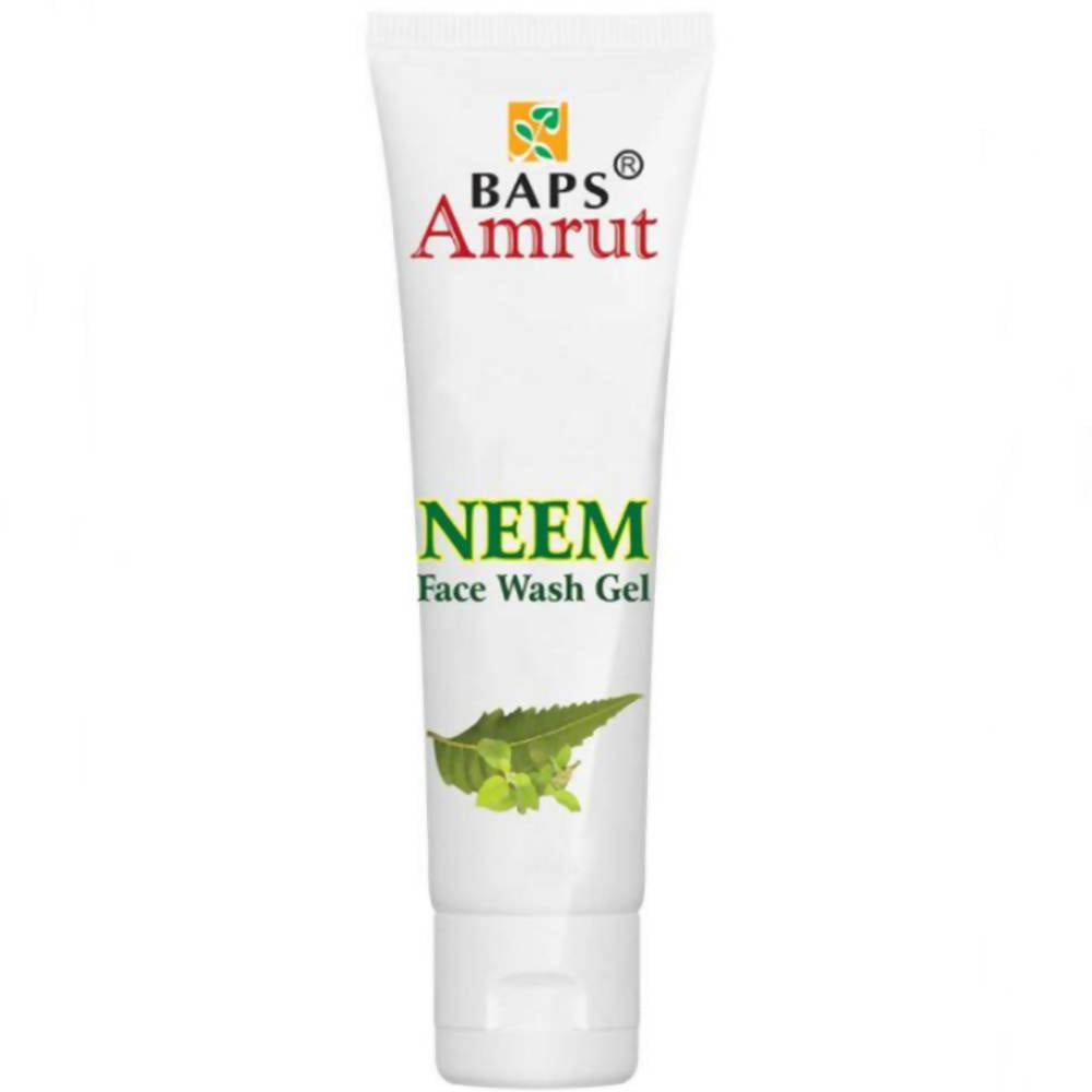 Baps Amrut Neem Face Wash Gel - 100 ml image 1