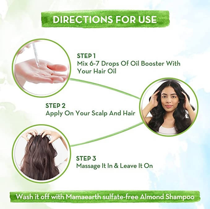 Mamaearth Almond Hair Oil Booster - 30ml image 4