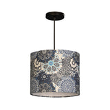 Blue Batik Print Hanging Shade image 4