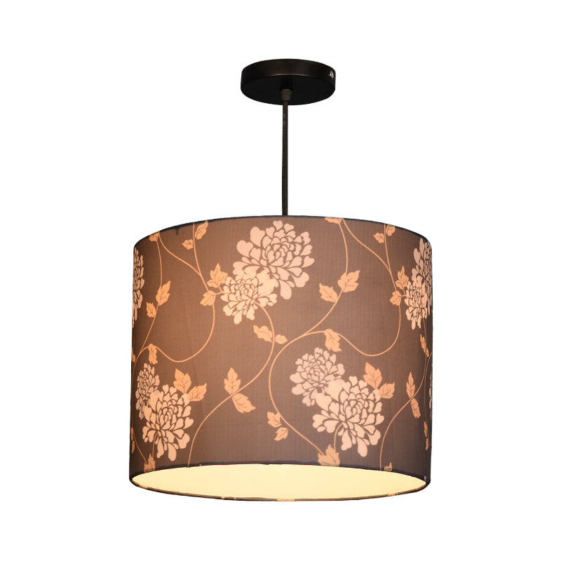 Golden Leaves Round Hanging Shade image 3