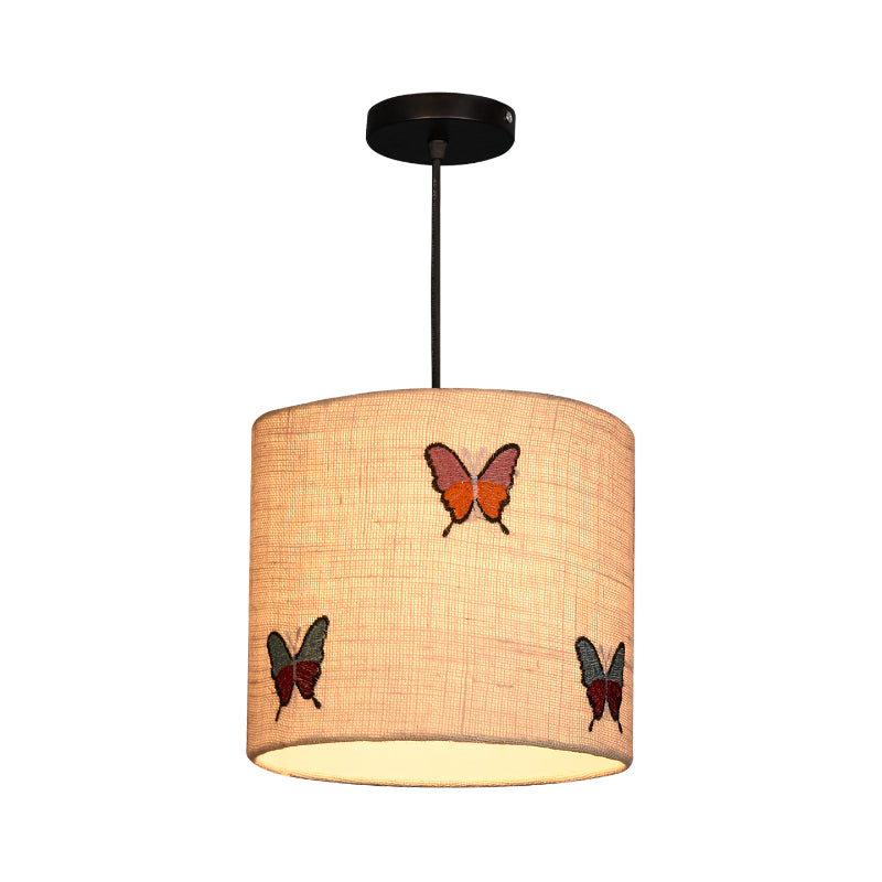 Embroided Butterflies Hanging Shade image 3