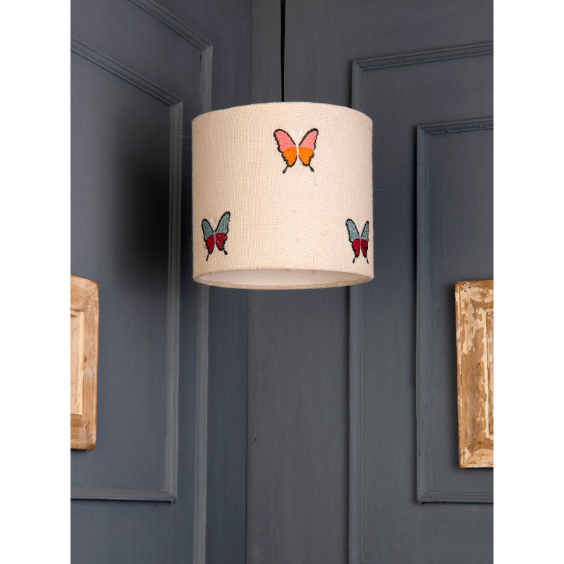 Embroided Butterflies Hanging Shade image 2