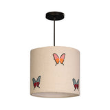 Embroided Butterflies Hanging Shade image 4