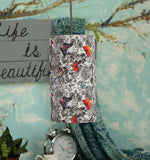 Butterfly Cylindrical Hanging Shade image 1