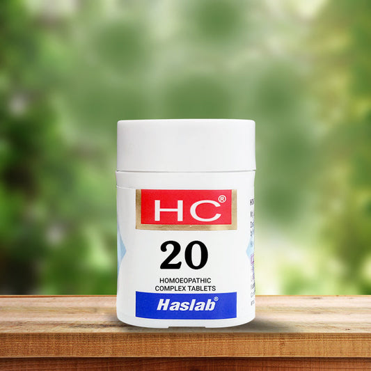 Haslab HC 20 Nux Vomica Complex Tablets image 1