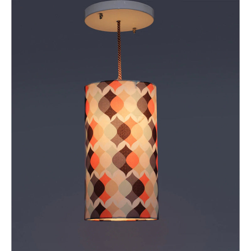 Raindrops Cylindrical Hanging Shade image 3
