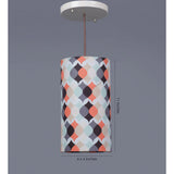 Raindrops Cylindrical Hanging Shade image 4