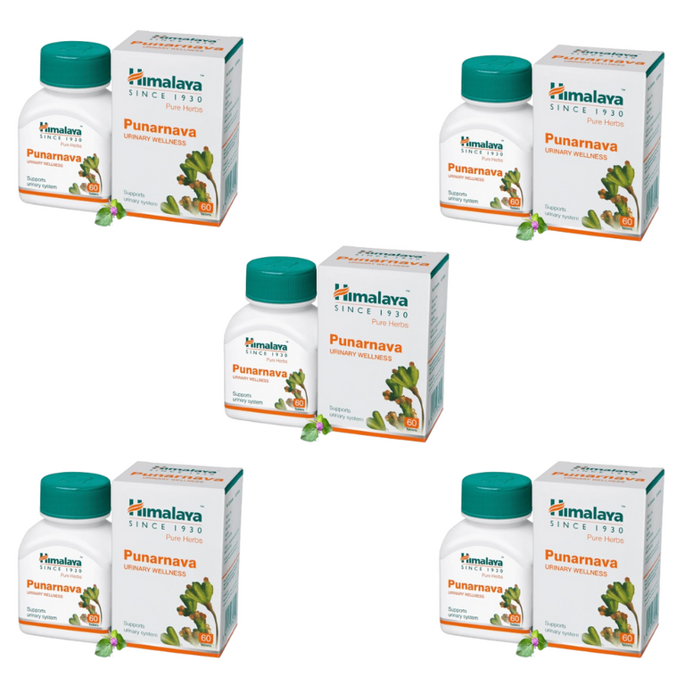 Himalaya Pure Herbs Punarnava Urinary Wellness - 60tabs image 6