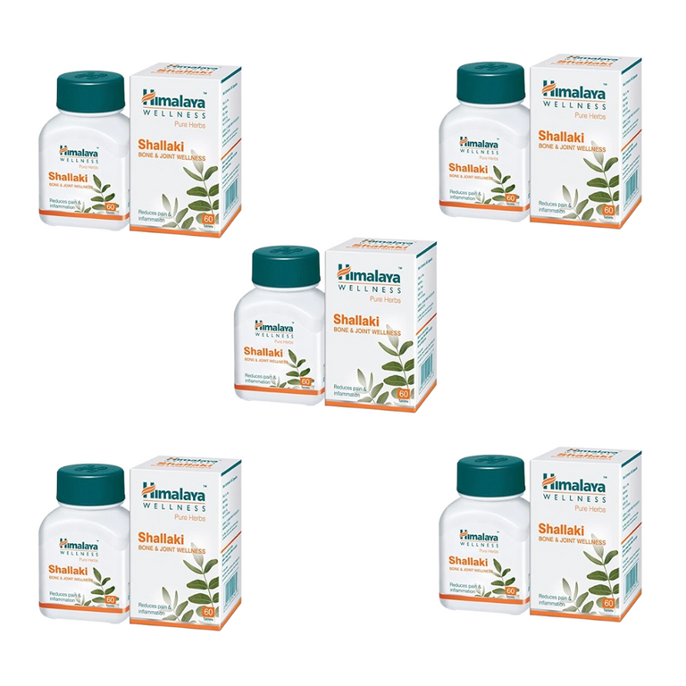 Himalaya Pure Herbs Shallaki Bone & Joint Wellness - 60 tabs image 7