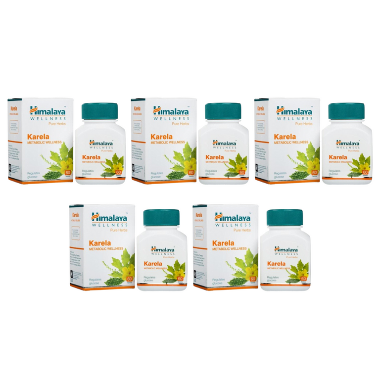 Himalaya Wellness Pure Herbs Karela Metabolic Wellness Tablets - 60 tabs image 5