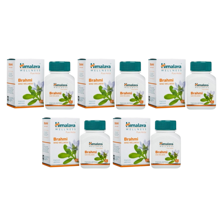 Himalaya Pure Herbs Brahmi Mind Wellness 60tabs image 7