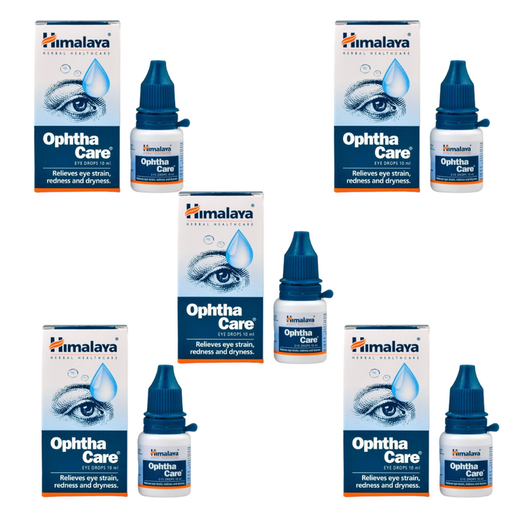 Himalaya Ophthacare Eye Drops, Herbal Eye Care Liquid with Damask Rose & Honey, 10 ml image 6