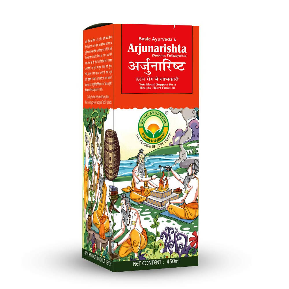Basic Ayurveda Arjunarishta Syrup - 450 ml image 6