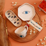 Evil Eye Rakhi Hamper Basket image 2