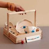 Evil Eye Rakhi Hamper Basket image 1