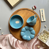 Azure Sky Bliss Rakhi Hamper Basket image 2