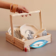 Artistic Rakhi Hamper Basket image 1