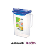 Aqua Plastic Water Jug With Flip Top Lid| 2 Liters image 1