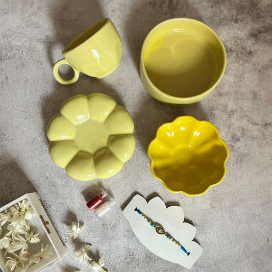 Mellow Yellow Rakhi Hamper image 1