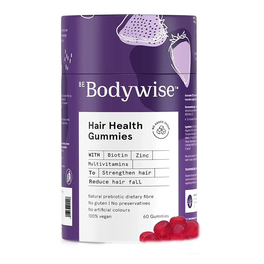 BeBodywise Hair Health Gummies -60 Gummies image 1