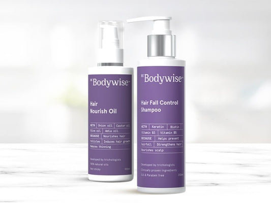 BeBodywise Hair Nourish Oil and Hair Fall Control Shampoo image 1