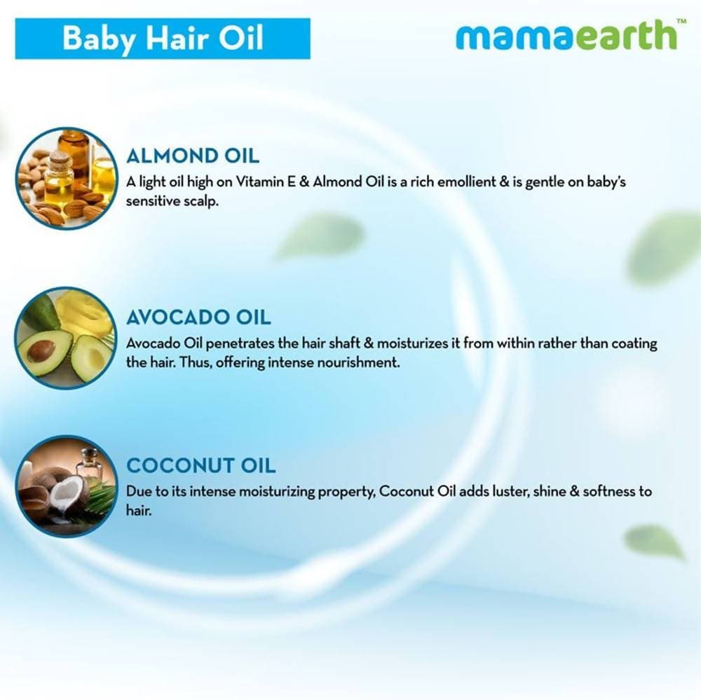 Mamaearth Nourishing Hair Oil For Babies image 6
