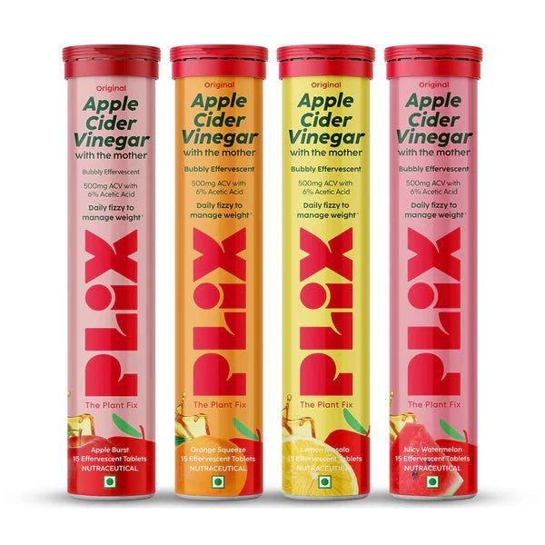 PLIX The Plant Fix Apple Cider Vinegar Effervescent Tablet image 1