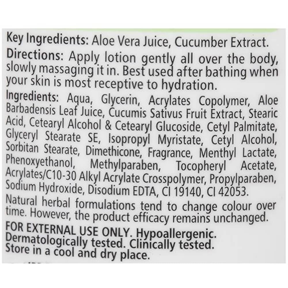 Himalaya Aloe & Cucumber Refreshing Body Lotion image 7