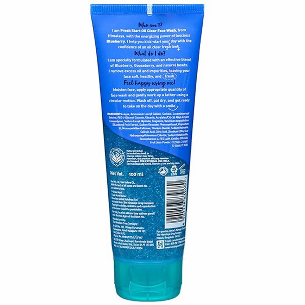 Himalaya Fresh Start Oil Clear Blueberry Face Wash image 2