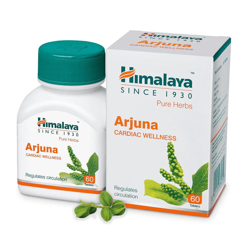 Himalaya Herbals Arjuna Tablets - 60 tabs image 1