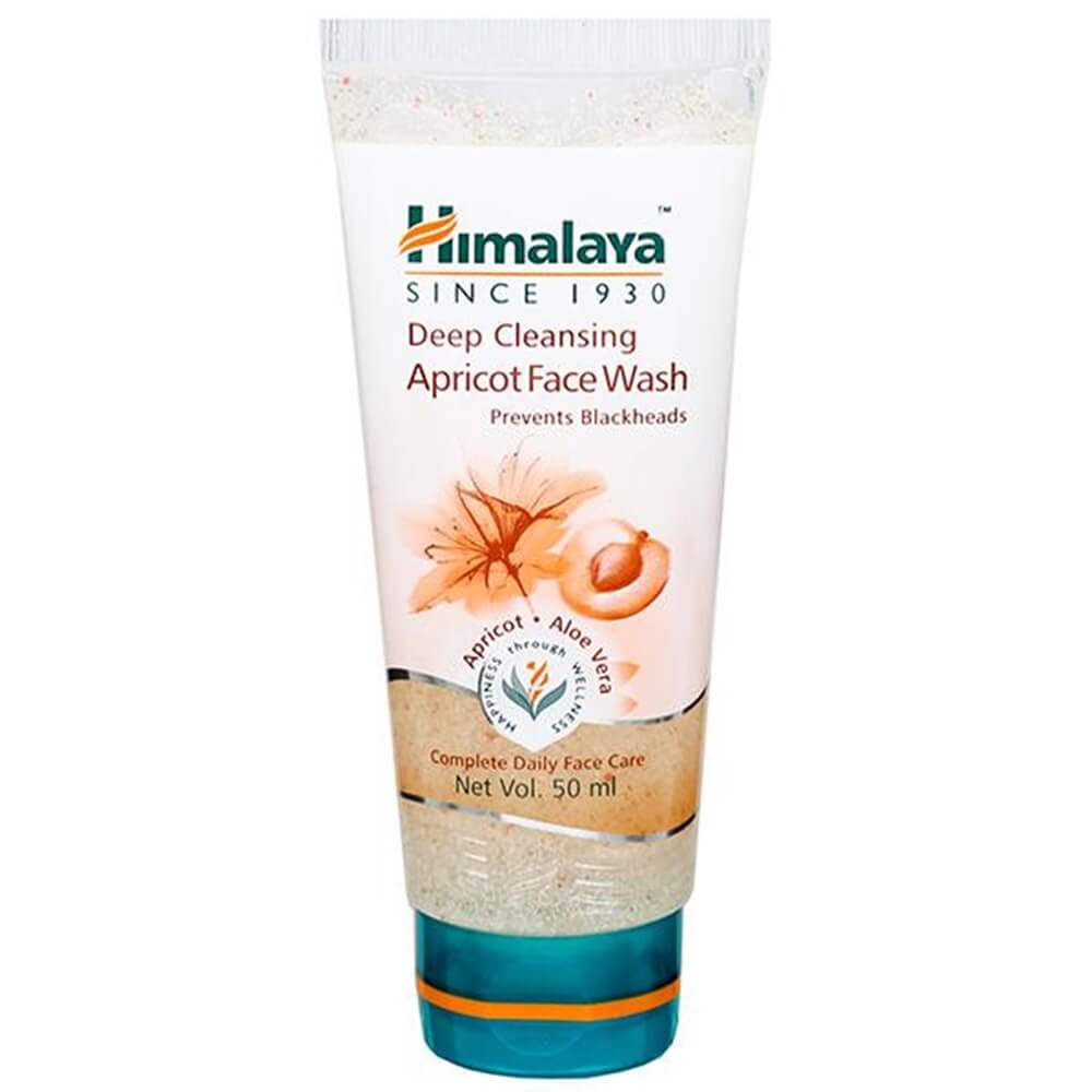 Himalaya Herbals Deep Cleansing Apricot Face Wash - 50 ml image 1